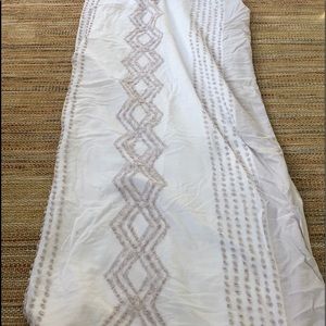 Twin duvet, sham, and pillow